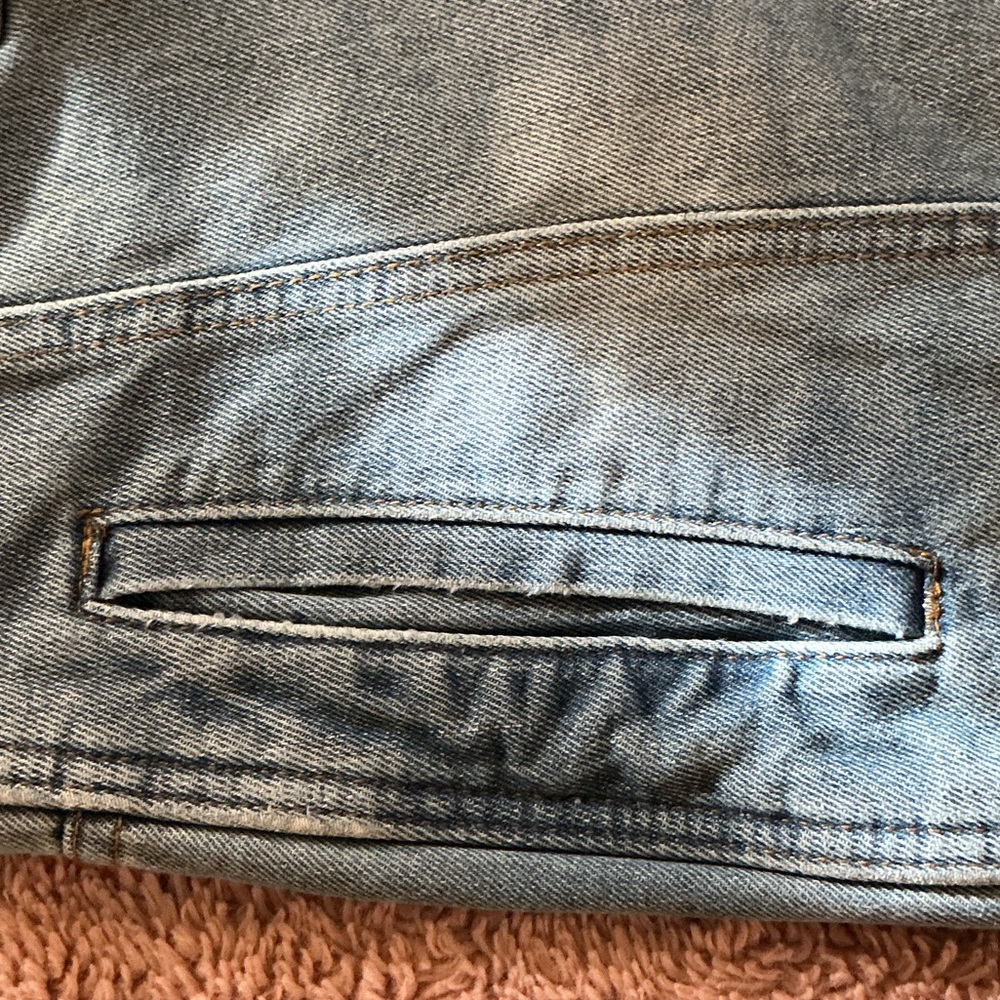 SHEIN light blue Wide-Leg Denim Pants Sz. S - Picture 2 of 5